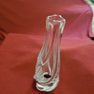 Saint Louis crystal vase. Flora. Rare Vintage. Perfect condition.